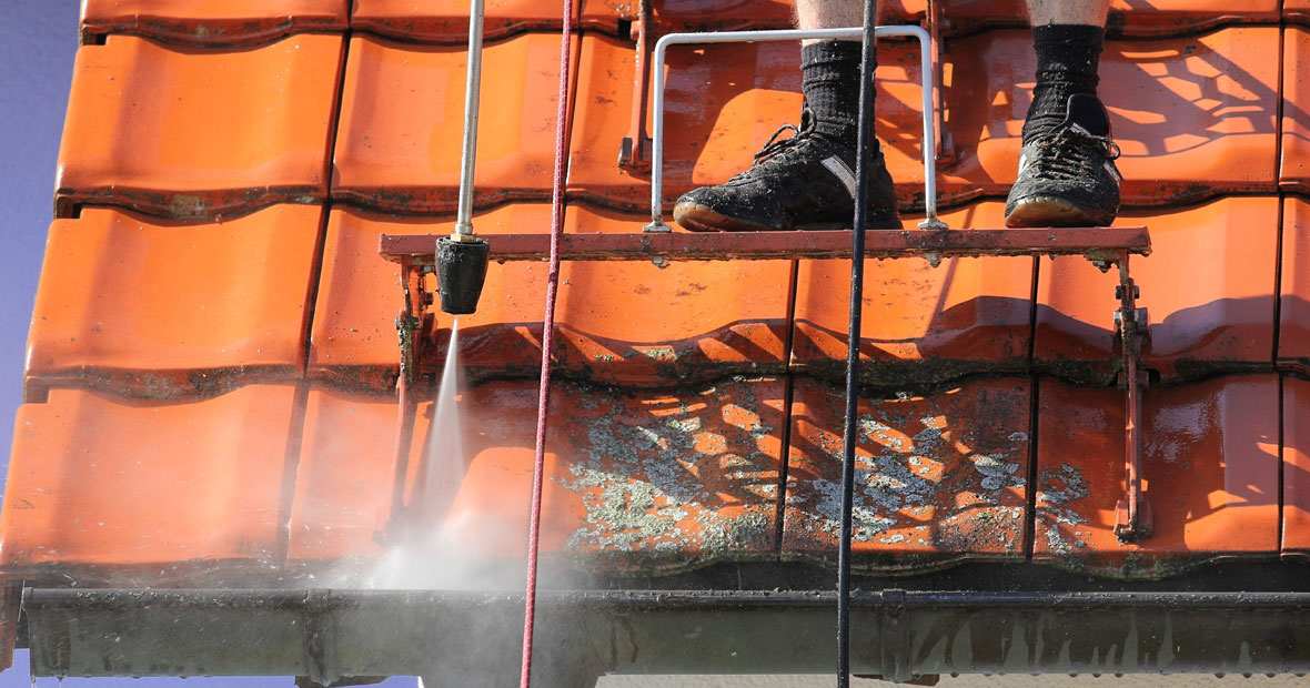 démoussage de toiture